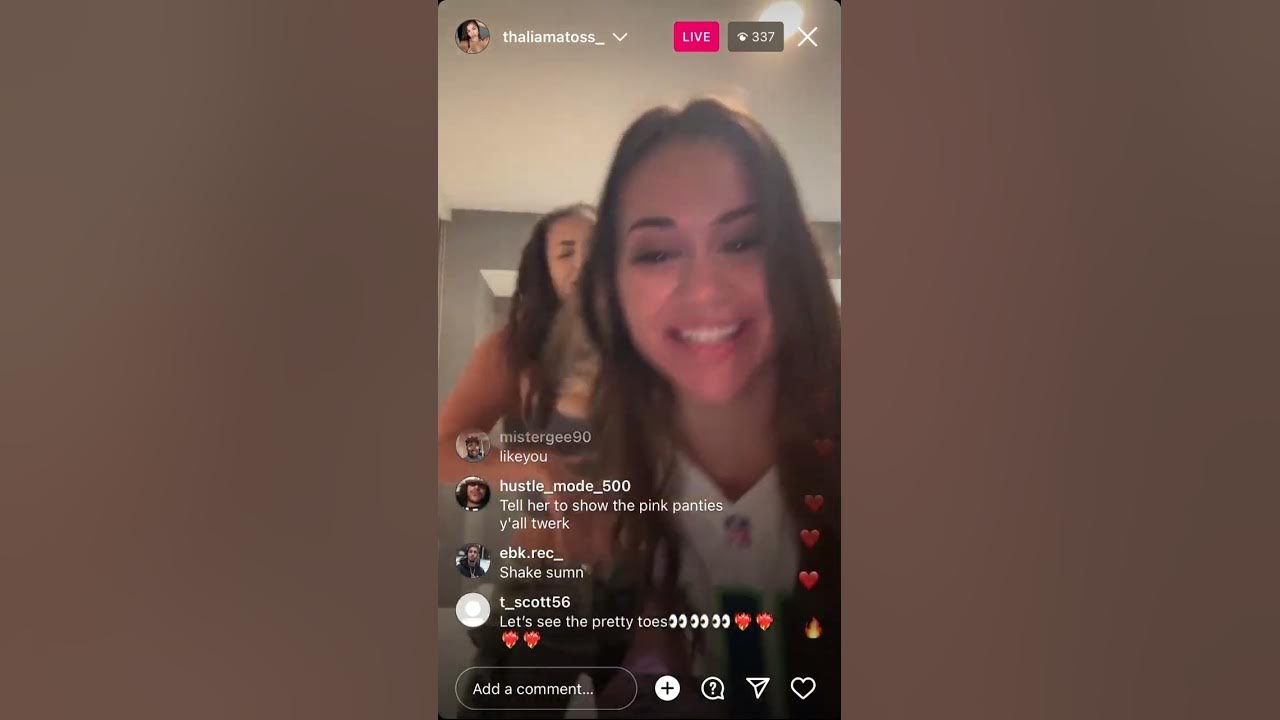 Thalia Matos Instagram Live (July 16 2023) YouTube
