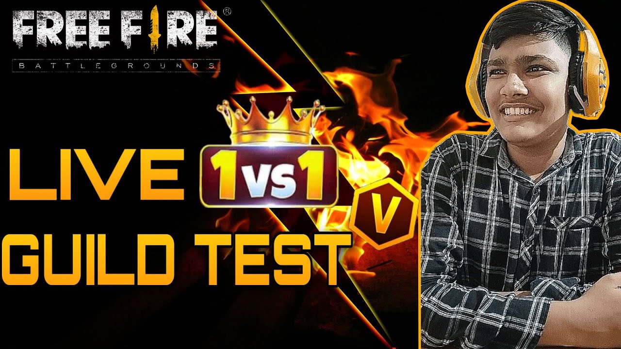 FREE FIRE LIVE GUILD TESTING | GUILD TEST LIVE | FF LIVE GUILD TEST # ...