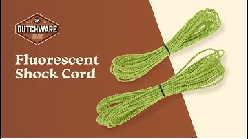 Fluorescent Shock Cord