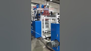 Stretch film Machine&Cling Film Rewinder&Co-Extruded Cast Film Machine Testing #wintech