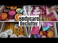 HUGE Body Care Collection Declutter 2019 | Paige Koren