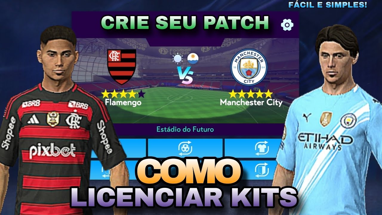 🔥COMO CRIAR SEU PATCH COM OS KITS NO FOOTBALL LEAGUE