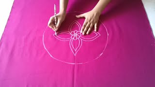 Nakshi katha design tutorial ||| নকশিকাথাঁ আকাঁর নিয়ম || Nokshi katha design  241