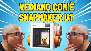 LIVE: Snapmaker U1, Unboxing e Test Stampa Multi-Materiale! 🛠️