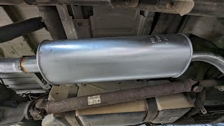 Walker quiet flow muffler. my last exhaust job