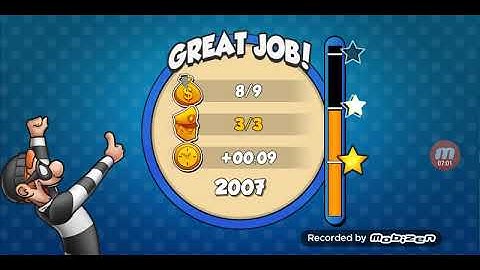 Robbery Bob 2: Double Trouble: Playa Mafioso Level 4: Gameplay (Part 1) with loses.