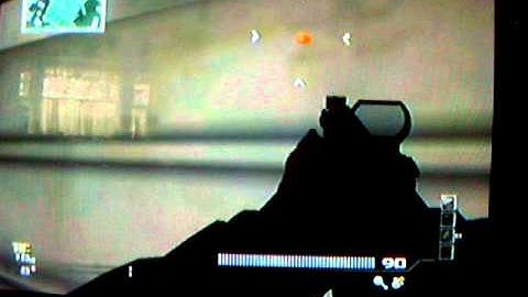 how to get under the map in outpost for wii