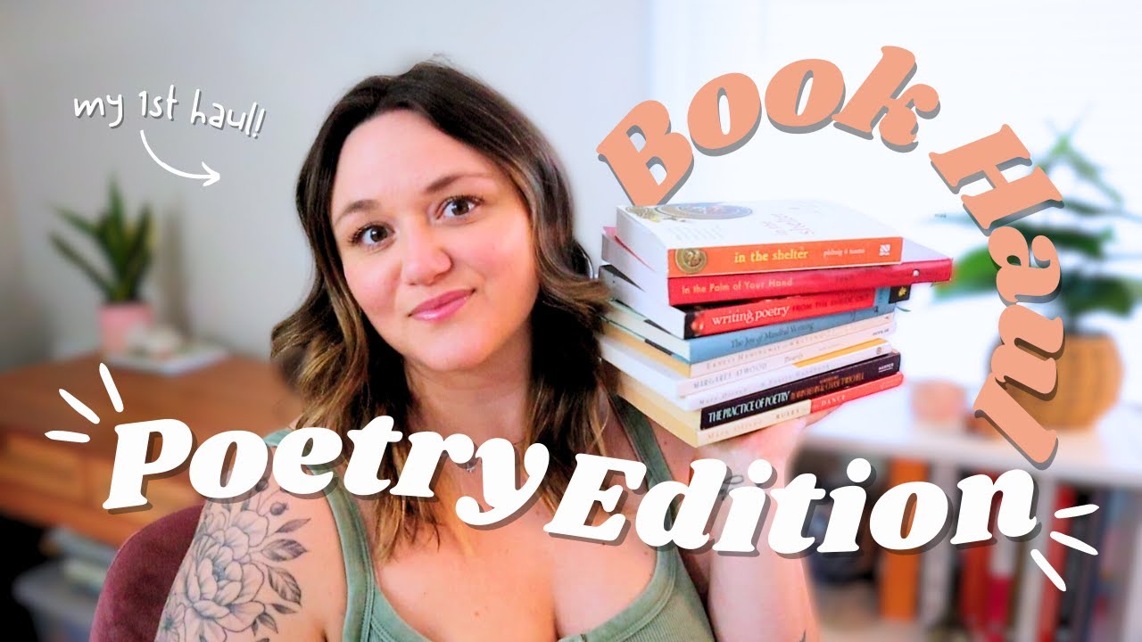 My FIRST Book Haul New Books on Writing & Poetry 📚💕 YouTube
