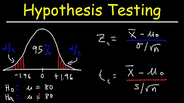 Hypothesis Testing Problems - Z Test & T Statistics - One & Two Tailed Tests   2