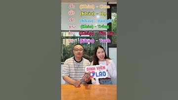 Học Tiếng Lào không khó đâu ạ, mọi người hãy follow Tiếng Lào TV để cùng nhau học Tiếng Lào nhé ạ💕