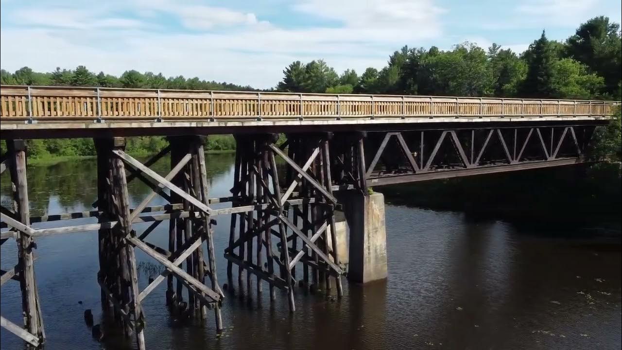 Howland Junction trestle bridge, Kinmount YouTube