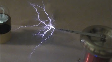 Super Mario Bros Theme on Musical Tesla Coils (Bobinas de Tesla)