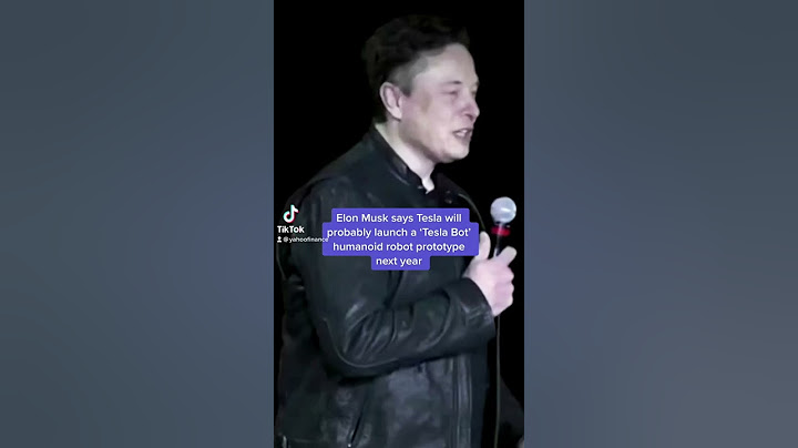Elon Musk: 'The Tesla bot will be real'