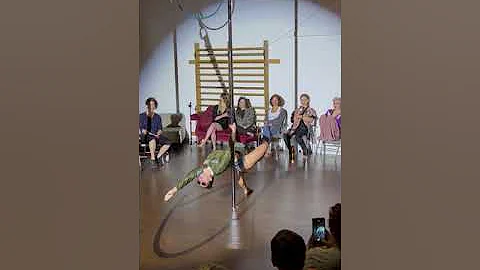 Top Gun Pole Routine - Rebecca Brent - Vertical Fu...