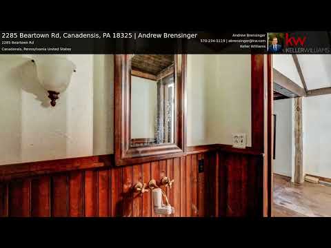 2285 Beartown Rd, Canadensis, PA home video tour