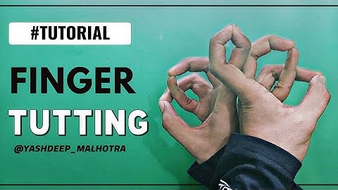 Tutting Tutorial 🙌 Lesson 18 | Finger Tutting | Yashdeep Malhotra | Beginners Tutting Dance