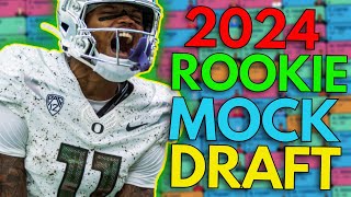 *WAY TOO EARLY* 2024 DYNASTY ROOKIE MOCK DRAFT - Dynasty Fantasy Football