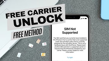 SIM NOT SUPPORTED? HOW TO UNLOCK YOUR IPHONE FOR FREE IN 2025!