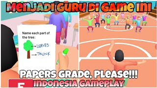Menjadi Guru di Game ini - Papers Grade, Please!! Indonesia Gameplay screenshot 3