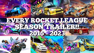 every Rocket League trailer EVER! (Beta - Season 12)