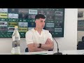 Alessandro Siano dopo Carrarese-Cesena 0-0