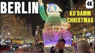 Ku'damm Christmas Market From a Walker’s View 🎄Walking tour Berlin 2025✨
