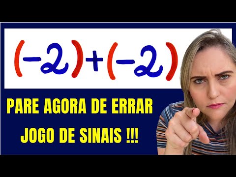 Curso de Descomplicando o jogo de sinais da Matemática.