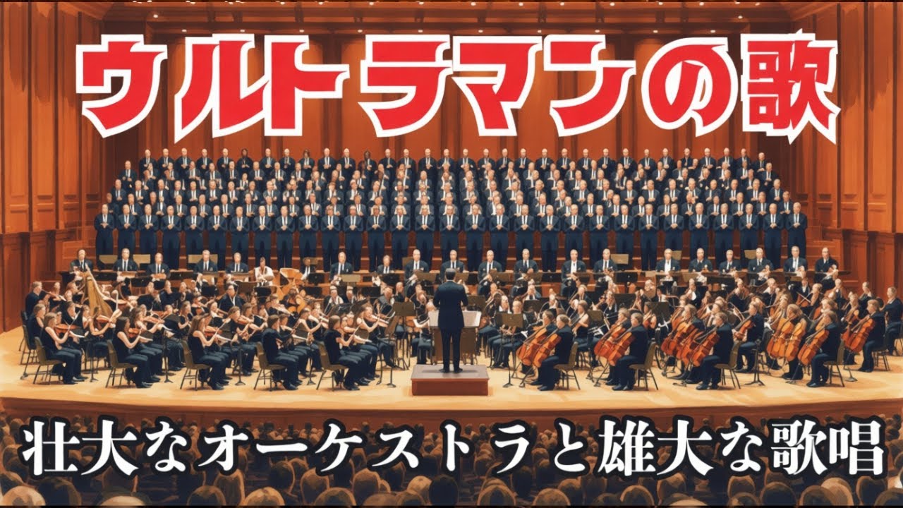ウルトラマンの歌 壮大なオーケストラと合唱でお届け｜Ultraman theme