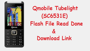 Qmobile Tubelight (SC6531E) flash file read done with download link