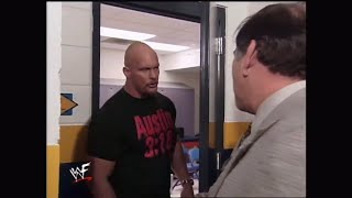 Vince McMahon Wants To See Stone Cold Steve Austin The Rock And Shane In The Sunday Night Heat Ring