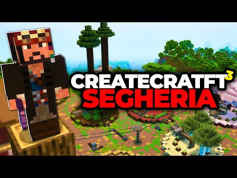 FIXING THE SAWMILL! - Createcraft Minecraft Ep. 2