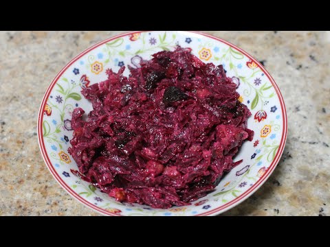 Video: Vitaminreiche Mahlzeiten: Rote-Bete-Pflaumen-Salat