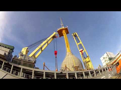 Construction et installation d'une fondation gravitaire - Fécamp