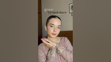 Grwm for lunch date 💗 #grwm #makeup