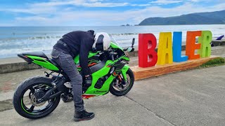 6 Hours Ride sa Kawasaki ZX10R Papuntang Baler | Jao Moto