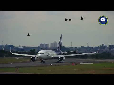 Último avião com pintura LAN Cargo pousa em Viracopos
