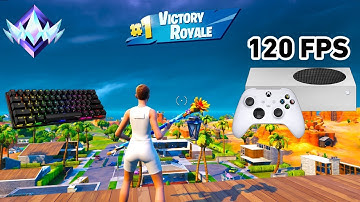 Fortnite Unreal Ranked Reload On Xbox Series S | Keyboard & Mouse Gameplay | 120 FPS | 4K