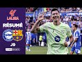Lewandowski triple pour le Barça contre Alavés ⚽