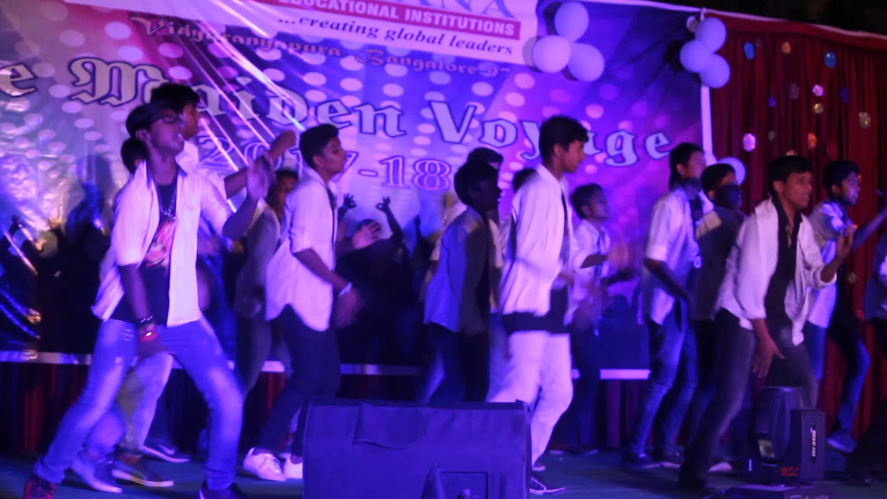 Dance performance by Narayana school students vrp - YouTube