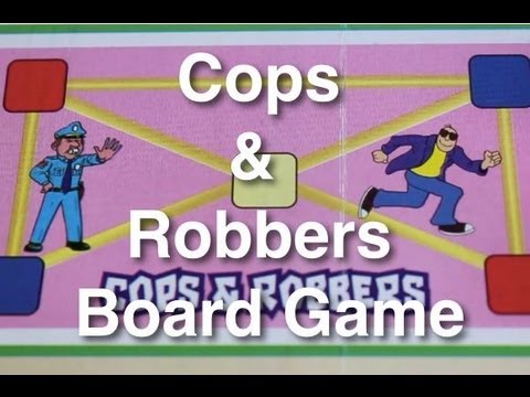 Cops Robbers Board Game Youtube