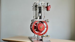 Meccano Motor cycle engine 10.16