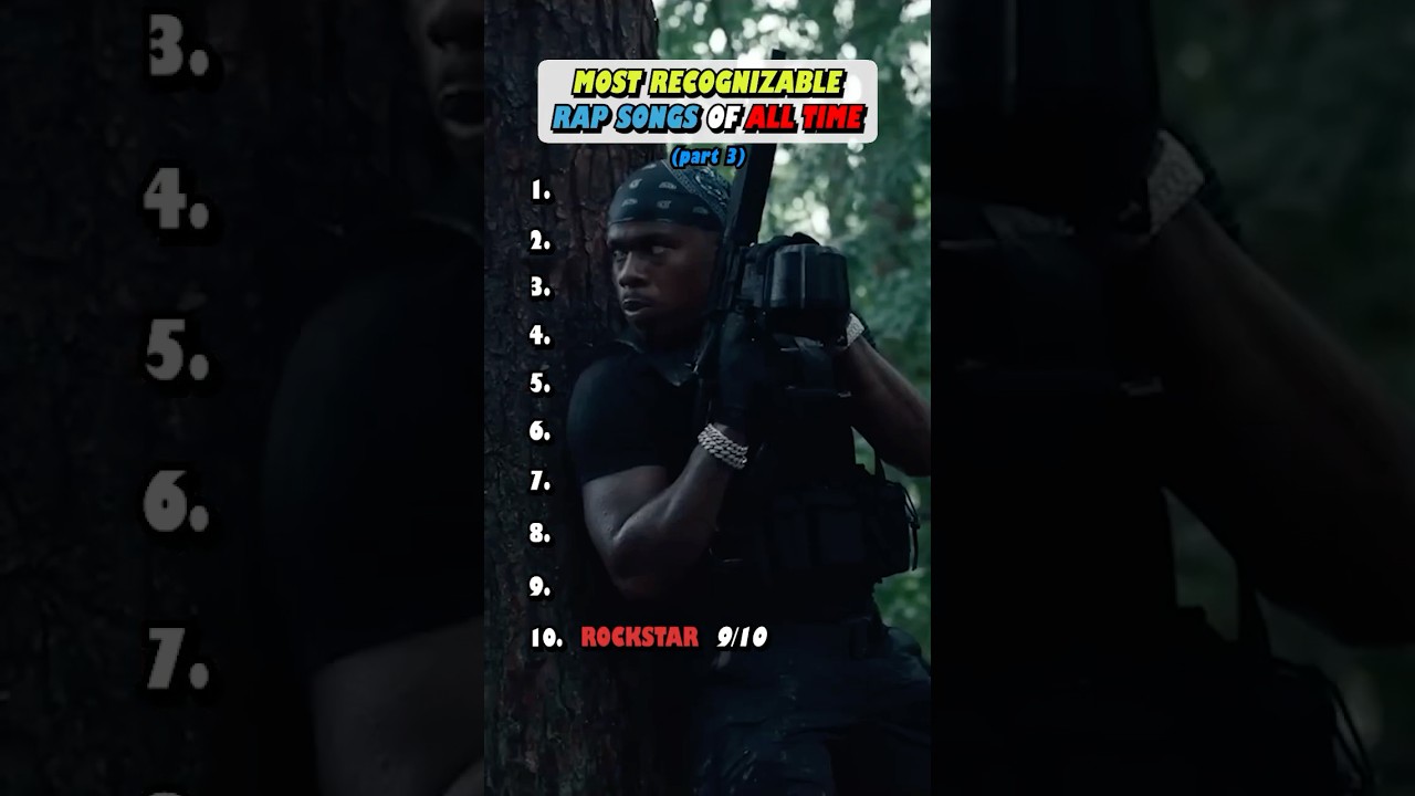 MOST Recognizable Rap Songs pt.3 - YouTube