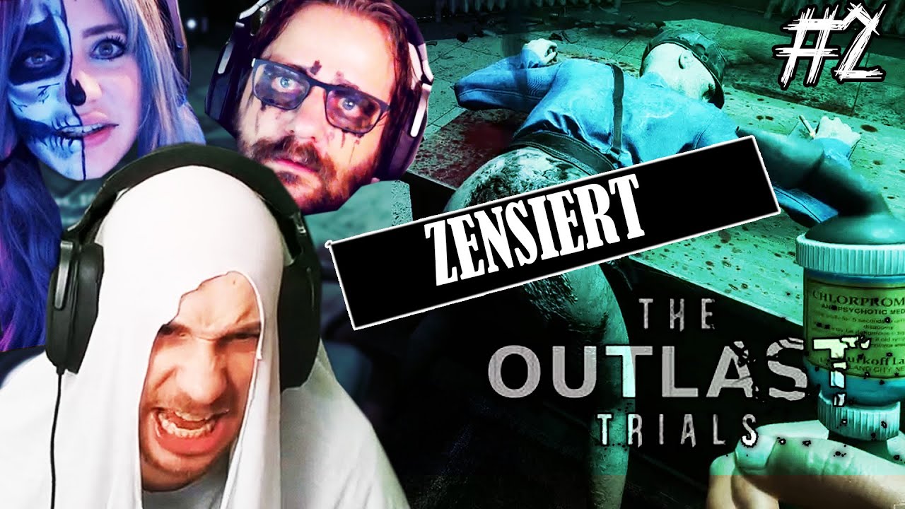 DAS SPIEL MACHT UNS FEUER UNTERM HINTERN! feat. Gronkh & Pandorya - The Outlast Trials #2