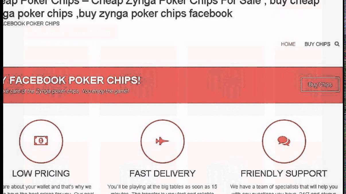 Buy Cheap Zynga Facebook Poker Chips for sale YouTube