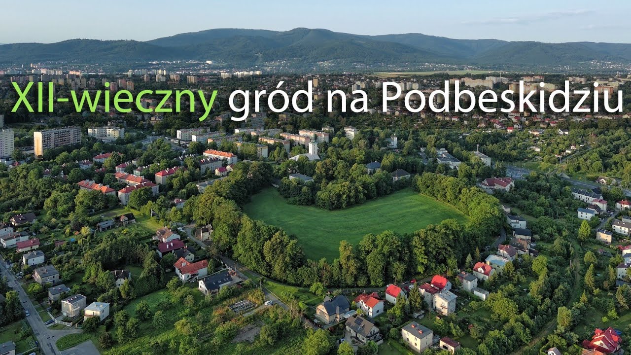 grodzisko średniowieczne w Bielsku-Białej🌄