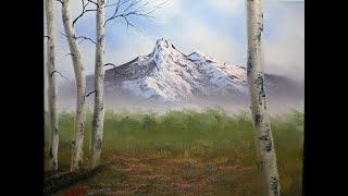 Birch View Se:7 Ep:13 (Painting With Magic) Landscape painting