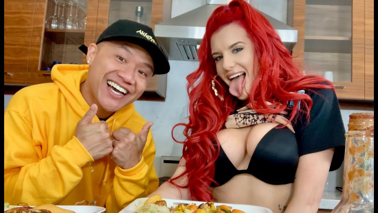 Which Wild N Out guy did Justina Valentine Smash? Druk Bang with Jamaican Food & Henny - YouTube
