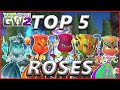 TOP 5 ROSES - Plants vs Zombies Garden Warfare 2 "Top 5 Characters"