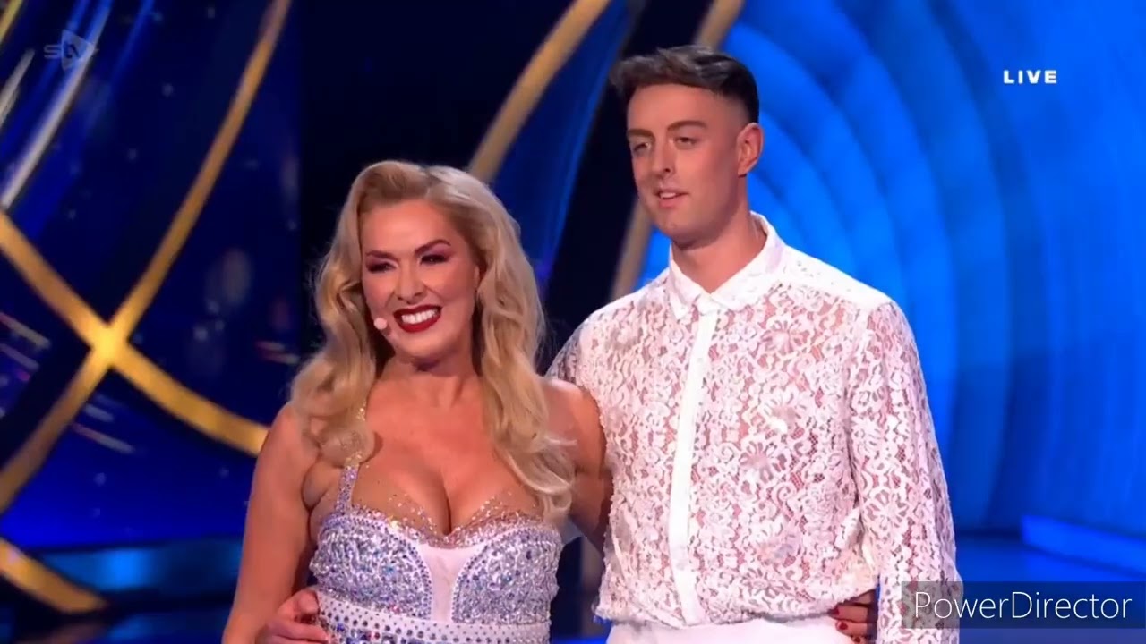 Claire Sweeney and Colin Grafton Skating in Dancing On Ice (Dance Week) (4/2/24)