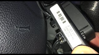 BMW 335i - how to rewire Steptronic paddles to M3 style